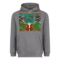 Whild Child Longhorn  Cactus Cowhide Heavyweight Hoodie | Teevron