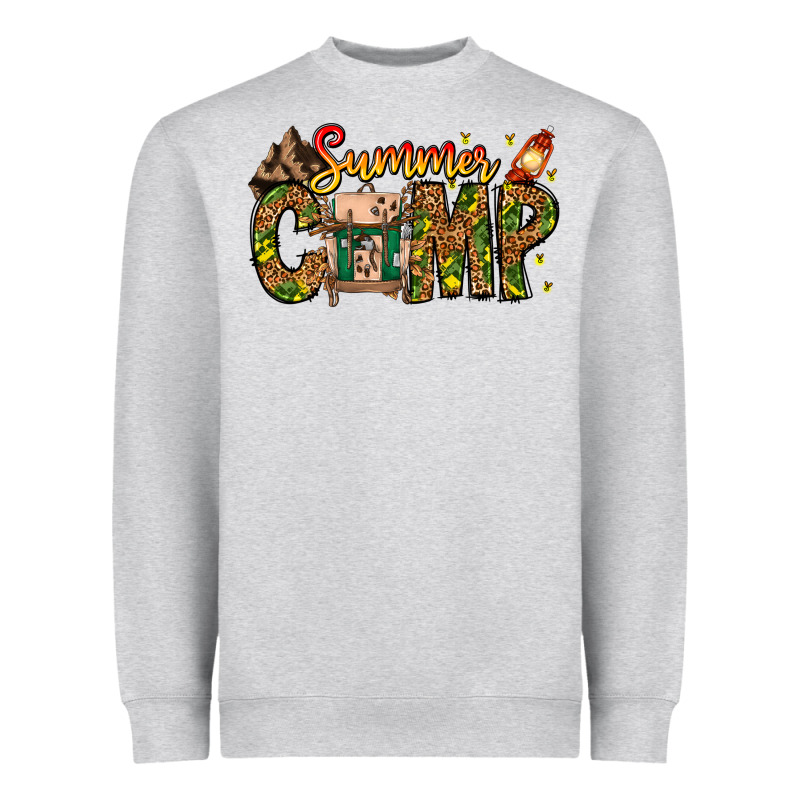Summer Camp Heavyweight Sweatshirt by CowhideDigitalArt | Teevron
