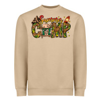 Mushroom Summer Camp Heavyweight Sweatshirt - CowhideDigitalArt