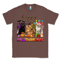 Chestnut happy hallothanksmas cats Classic Tee - texasbilliewilder