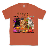 Copper happy hallothanksmas cats Classic Tee - texasbilliewilder