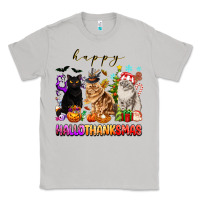 Moon Dust happy hallothanksmas cats Classic Tee - texasbilliewilder