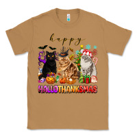 Toasted Coconut happy hallothanksmas cats Classic Tee - texasbilliewilder