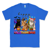True Royal happy hallothanksmas cats Classic Tee - texasbilliewilder