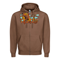 Chestnut love chickens Zipper Hoodie - LillyAllenDesigns