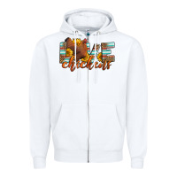 White love chickens Zipper Hoodie - LillyAllenDesigns