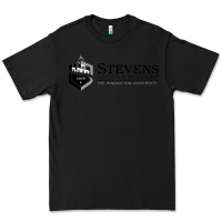 Black stevens institute of technology Premium Tee - SnappyArt