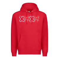 Red You Are Lovey Premium Hoodie - CowhideDigitalArt