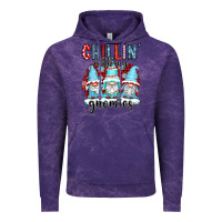 Cloud Purple chillin with my gnomies Vintage Hoodie - CowGirlArtShop
