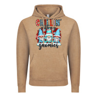 Vintage Coffee chillin with my gnomies Vintage Hoodie - CowGirlArtShop