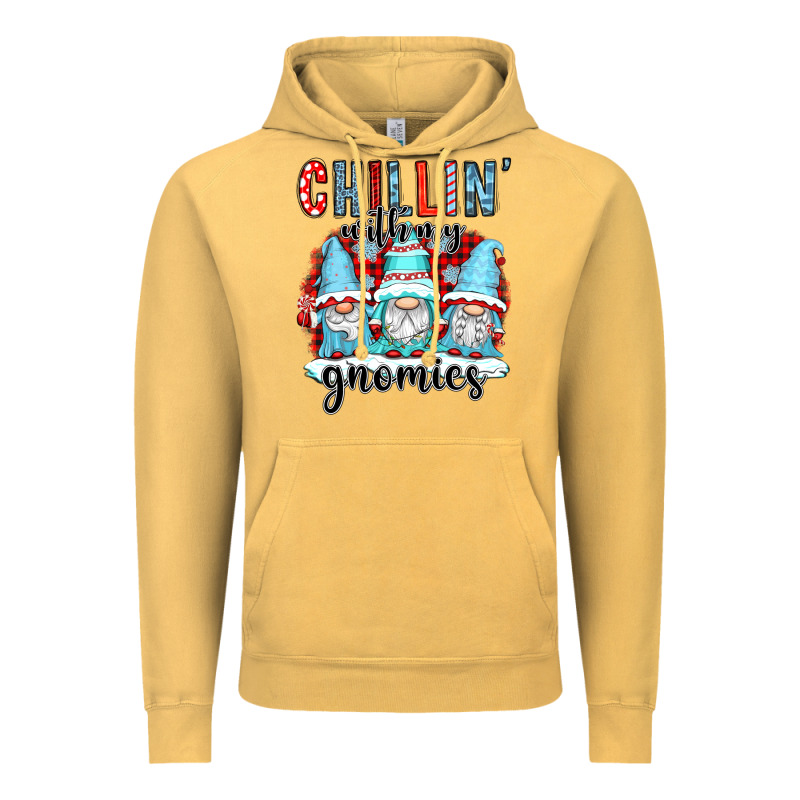Chillin With My Gnomies Vintage Hoodie by CowGirlArtShop | Teevron
