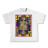 Lunar Rock joker mardi gras skeleton Urban Heavy Tee - CowGirlArtShop