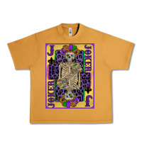 Peanut Butter joker mardi gras skeleton Urban Heavy Tee - CowGirlArtShop