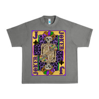Tornado joker mardi gras skeleton Urban Heavy Tee - CowGirlArtShop
