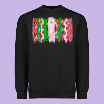 Summer Brushstrokes Heavyweight Sweatshirt Designed By Cowhidedigitalart