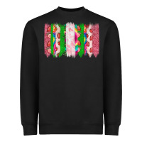 Black summer brushstrokes Heavyweight Sweatshirt - CowhideDigitalArt