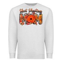 Oatmeal Heather skeet shooting mom Premium Sweatshirt - BarkalooDesign