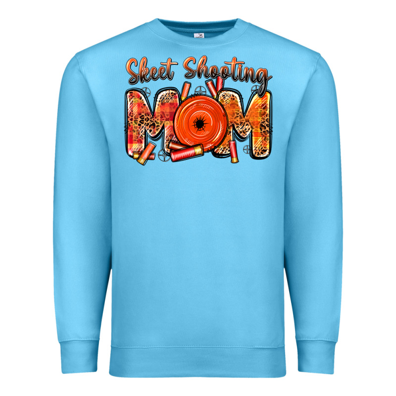Skeet Shooting Mom Premium Sweatshirt by BarkalooDesign | Teevron