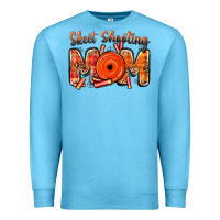 Ocean Blue skeet shooting mom Premium Sweatshirt - BarkalooDesign