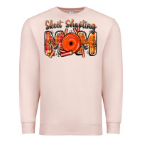 Pale Pink skeet shooting mom Premium Sweatshirt - BarkalooDesign