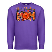 Purple skeet shooting mom Premium Sweatshirt - BarkalooDesign