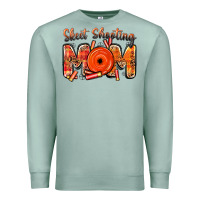 Seafoam skeet shooting mom Premium Sweatshirt - BarkalooDesign