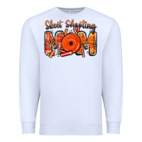White skeet shooting mom Premium Sweatshirt - BarkalooDesign