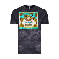Cloud Black wranglin mama Vintage Tee - TumblerDesignByShophia