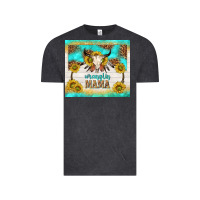 Vintage Black wranglin mama Vintage Tee - TumblerDesignByShophia