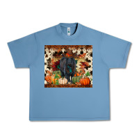 Pebble Blue Fall black angus Urban Heavy Tee - RanaPortraitStore