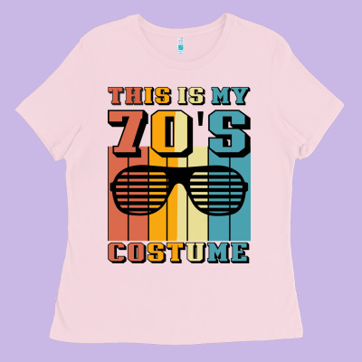 This İs My 70's Costume Ladies Tee Designed By Bettercallsaul