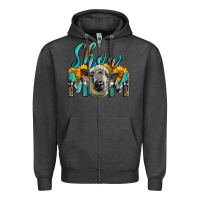 Charcoal Heather Western Show Mom Sheep Zipper Hoodie - LillyAllenDesigns