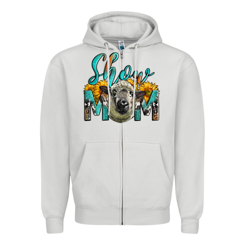 Western Show Mom Sheep Zipper Hoodie by LillyAllenDesigns | Teevron