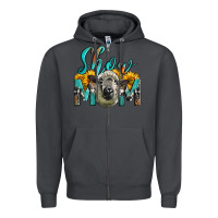 Smoke Western Show Mom Sheep Zipper Hoodie - LillyAllenDesigns