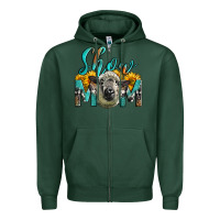 Sports Green Western Show Mom Sheep Zipper Hoodie - LillyAllenDesigns