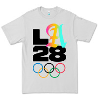Dove Grey 2028 summer olympics Premium Tee - FloraArt