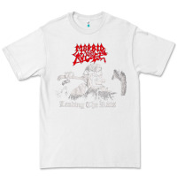 White Morbid Angel, Morbid Angel vintage, Morbid Angel art, Morbid Angel pai Premium Tee - FloraArt