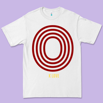 K Love 0 Premium Tee Designed By Floraart
