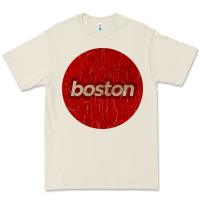 Bone boston   simple red circle vintage Premium Tee - FloraArt