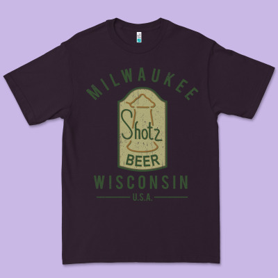 Shotz Beer Worn Premium Tee Designed By Floraart