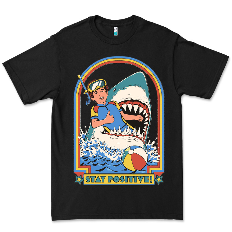 Stay Positive Classic Premium Tee by FloraArt | Teevron