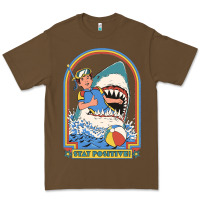Cacao Stay Positive Classic Premium Tee - FloraArt