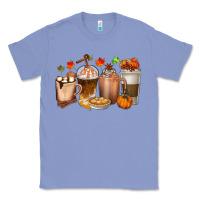 Colony Blue Pumpkin Spice Coffee Cups Classic Tee - texasbilliewilder