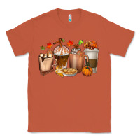 Copper Pumpkin Spice Coffee Cups Classic Tee - texasbilliewilder