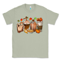 Matcha Pumpkin Spice Coffee Cups Classic Tee - texasbilliewilder