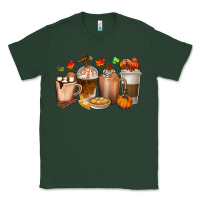 Sports Green Pumpkin Spice Coffee Cups Classic Tee - texasbilliewilder