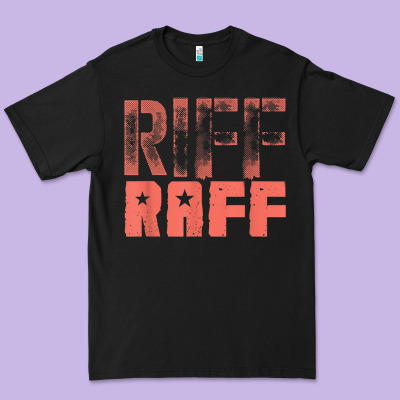 Riff Raff, Retro, Punk, Grunge. Shabby Style T Shi Premium Tee Designed By Floraart