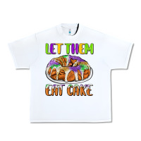 White let them eat cake Urban Heavy Tee - CowGirlArtShop