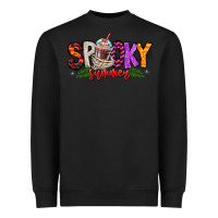Black spooky summer vibes Heavyweight Sweatshirt - CowhideDigitalArt