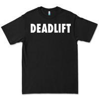 Black deadlift Premium Tee - FloraArt